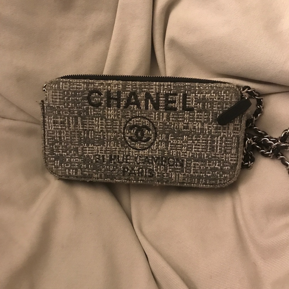 Chanel Tweed Mini purse